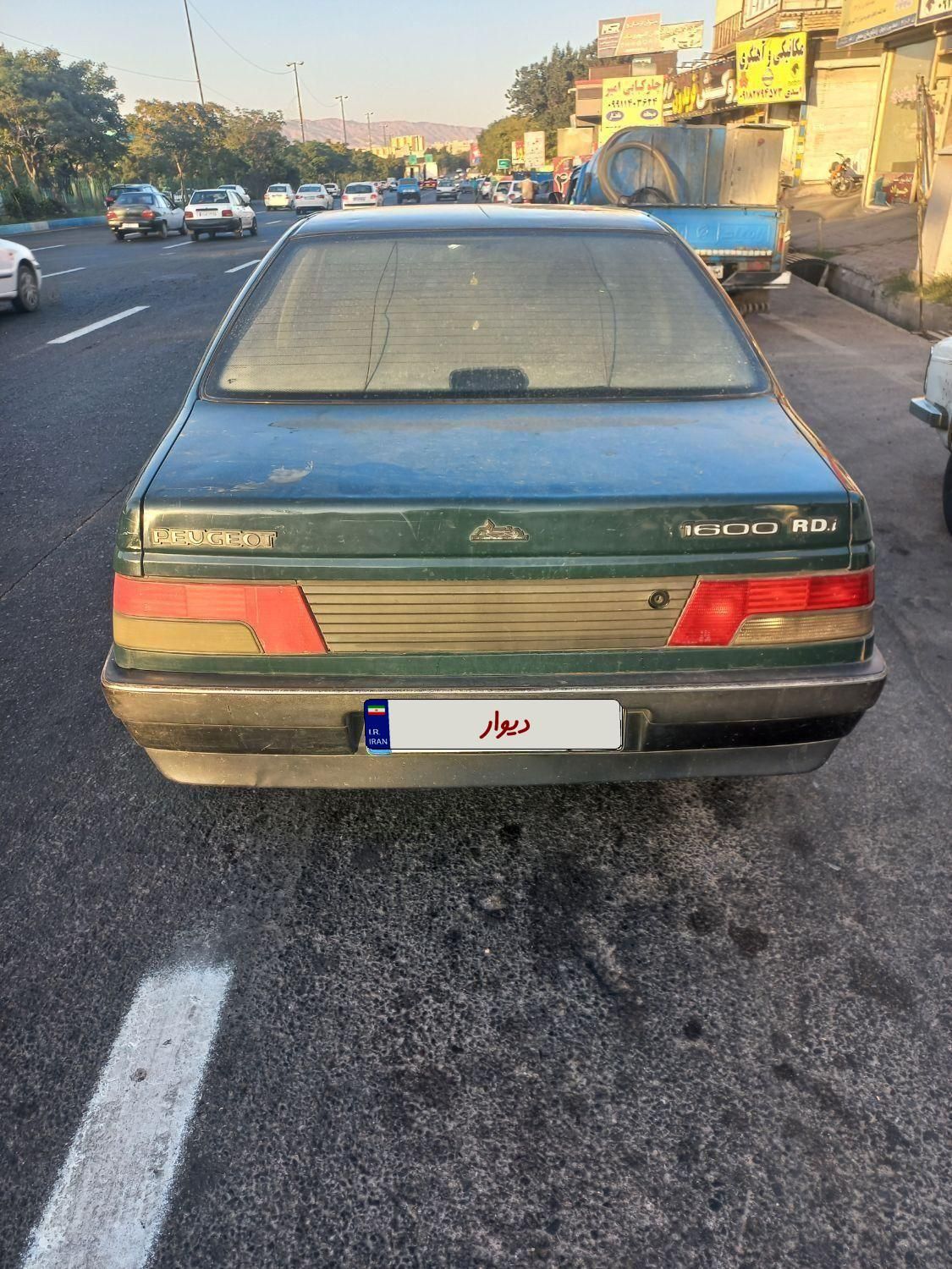 پژو آردی دوگانه سوز CNG - 1382
