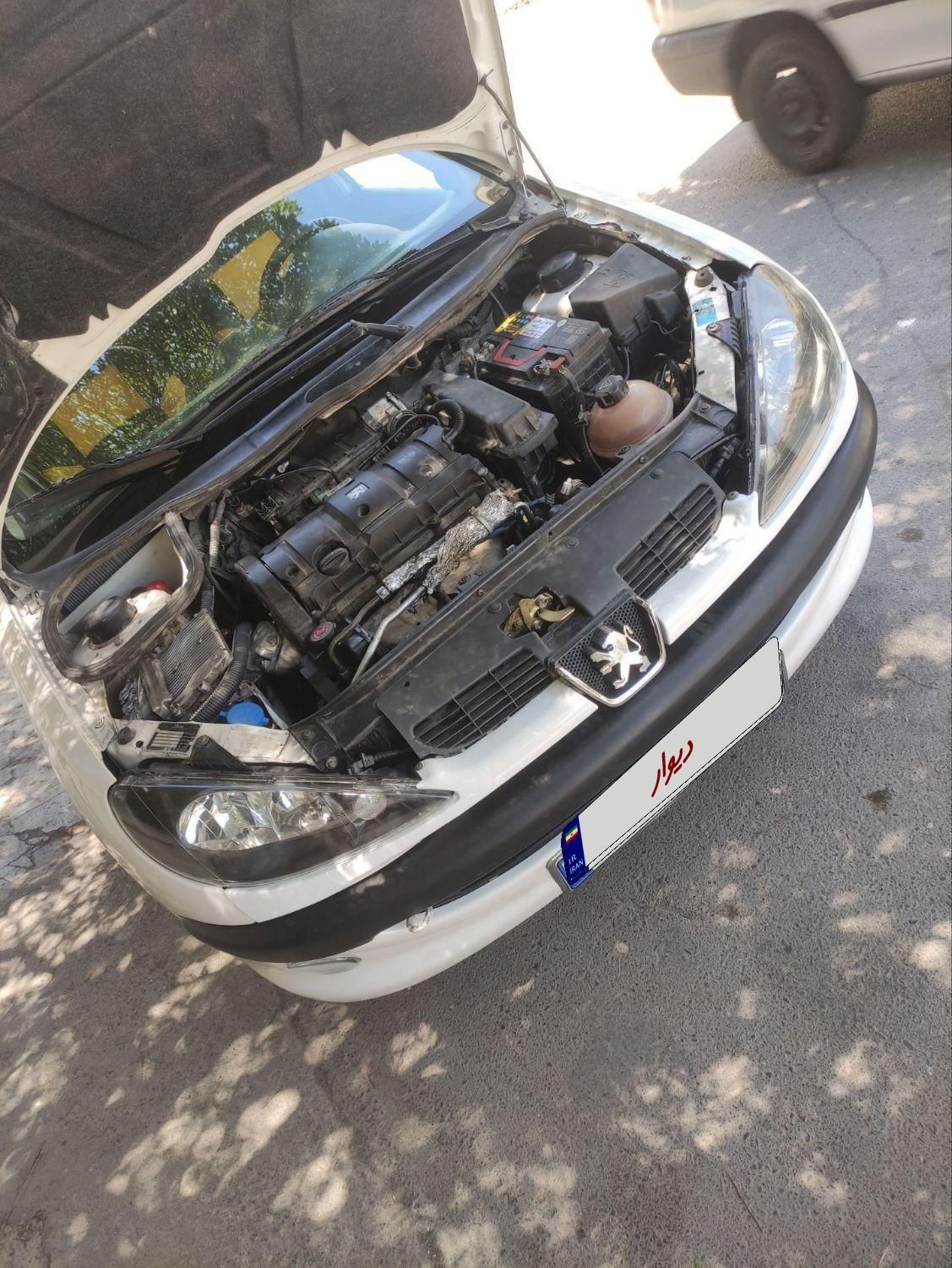پژو ۲۰۶ صندوق دار v8 - 1387