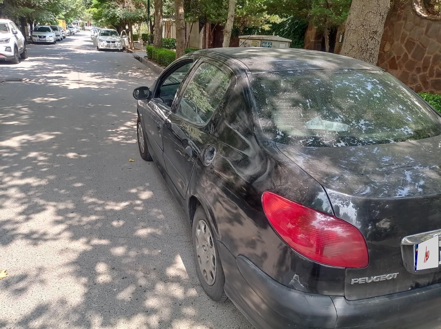 پژو ۲۰۶ صندوق دار v10 - 1388