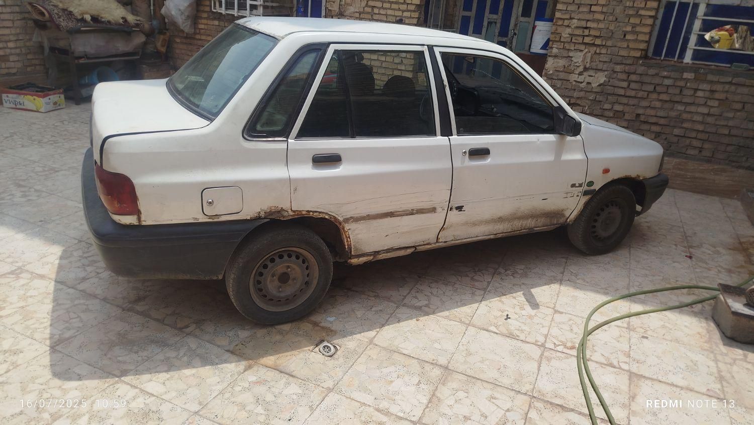 پراید صبا بنزینی - 1386