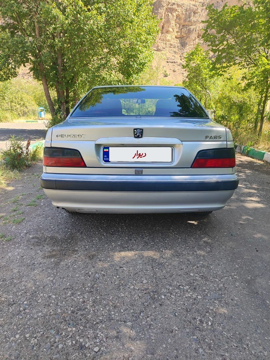 پژو پارس دوگانه سوز - 1386