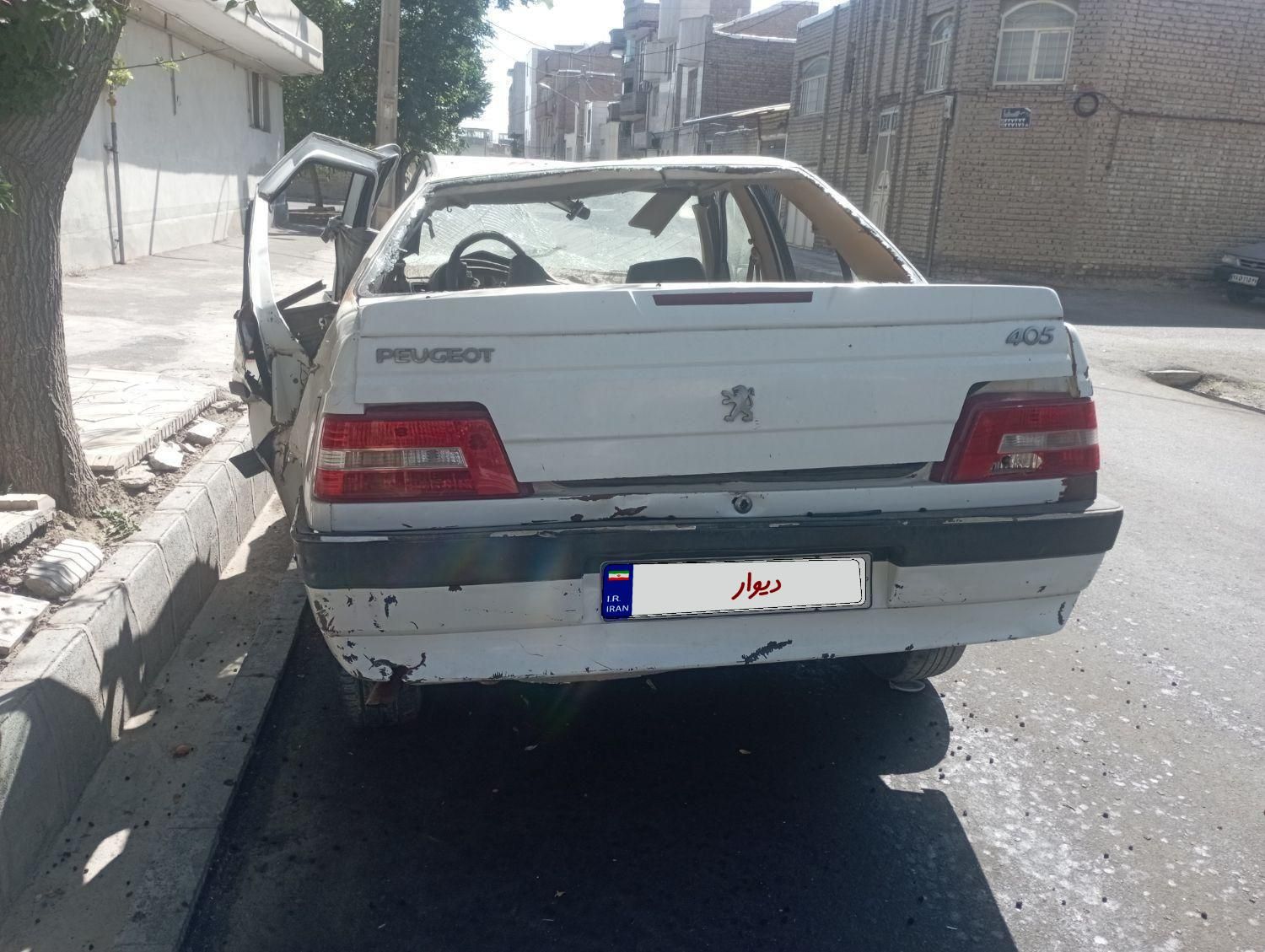 پژو 405 SLX دوگانه سوز XU7 - 1390