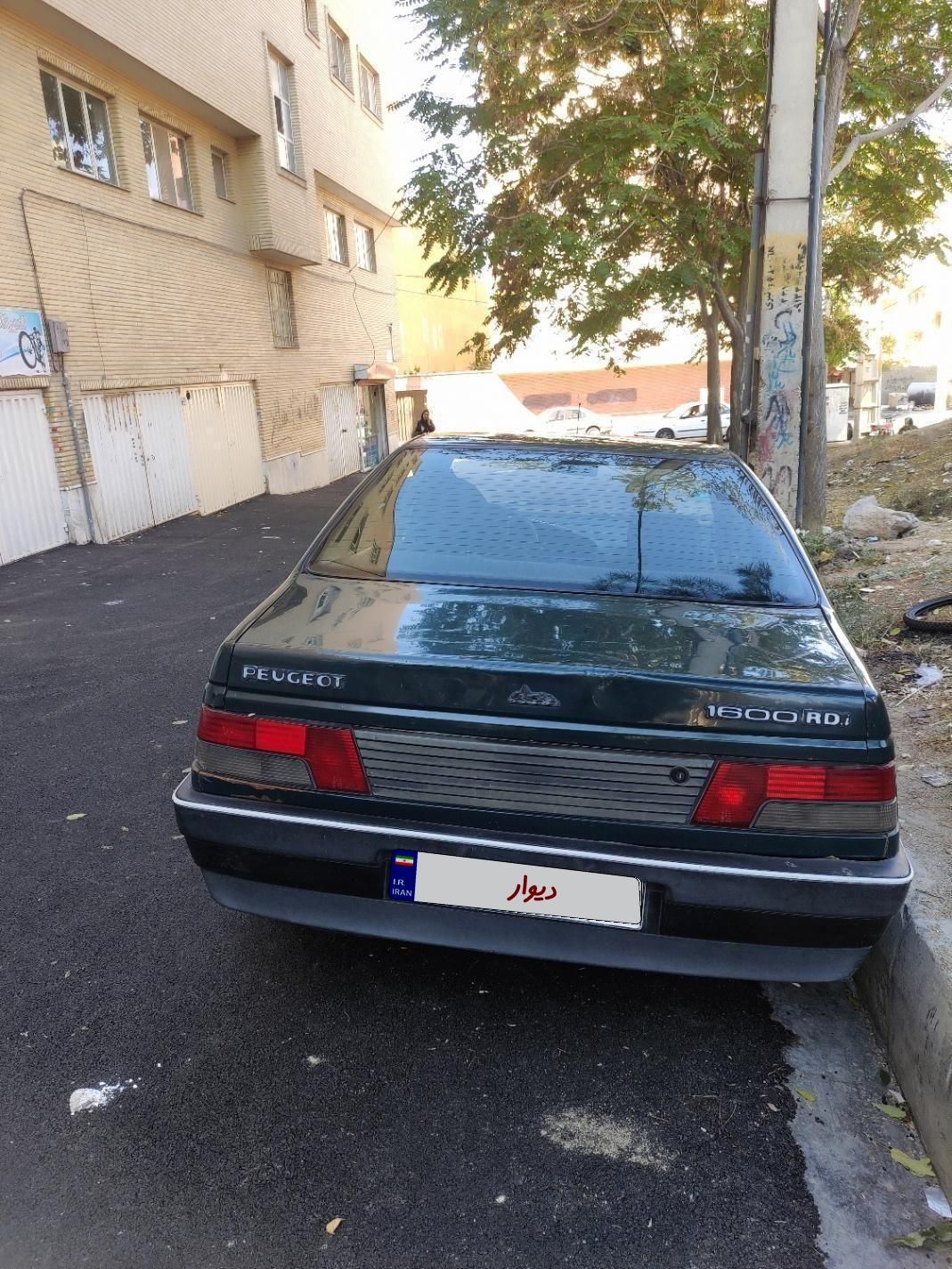 پژو آردی دوگانه سوز CNG - 1382