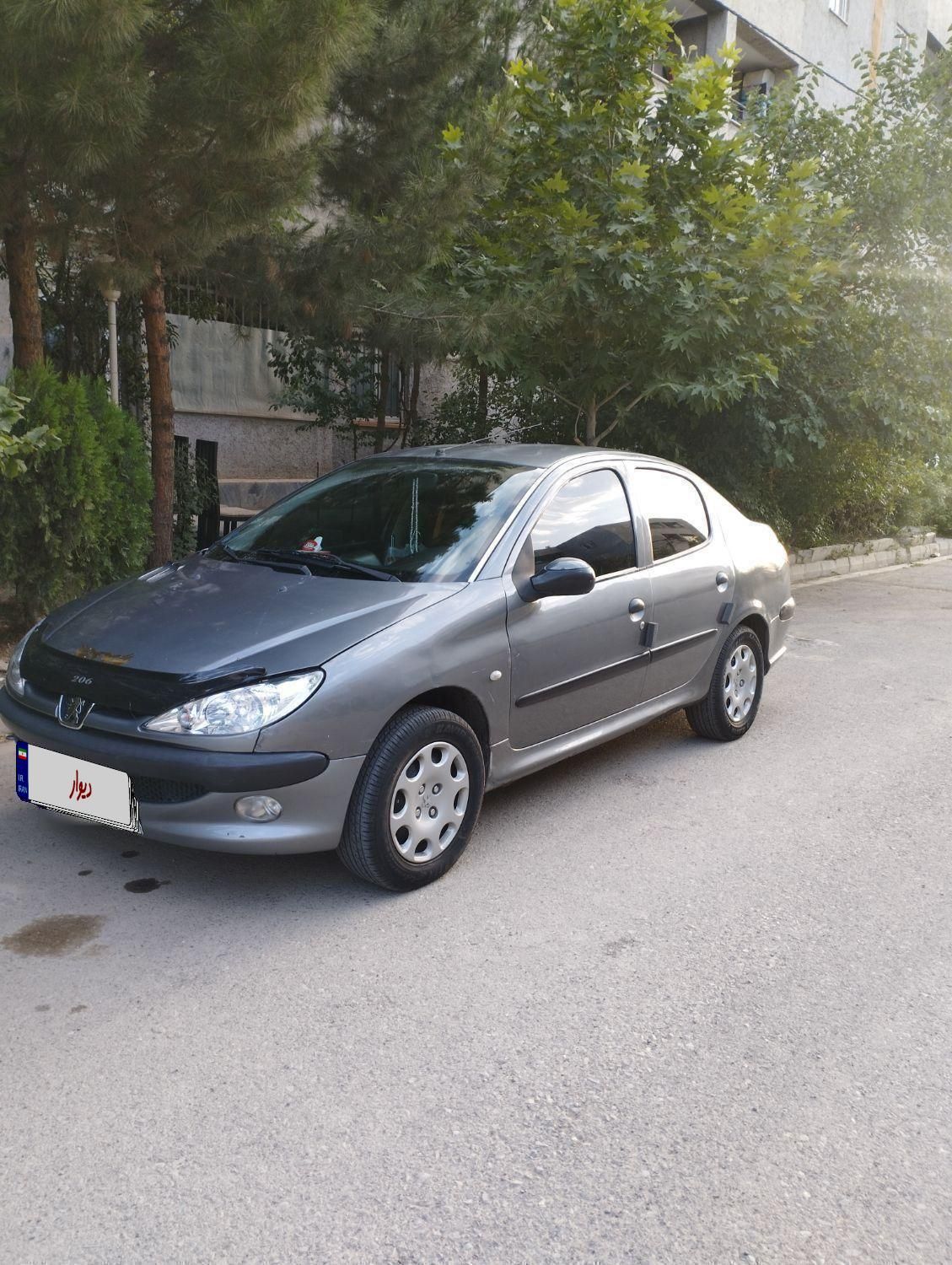 پژو ۲۰۶ صندوق دار v8 - 1386