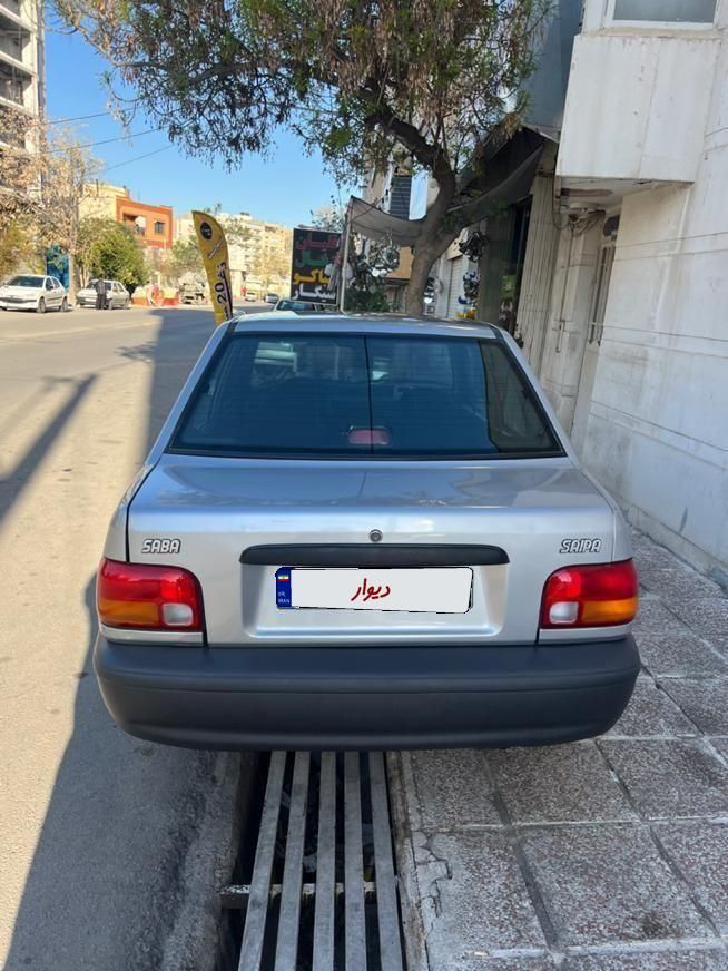 پراید صبا بنزینی - 1386