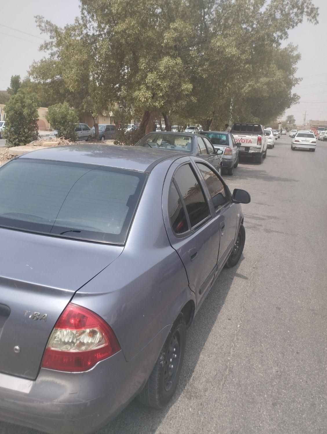 تیبا صندوق دار LX دوگانه سوز - 1390
