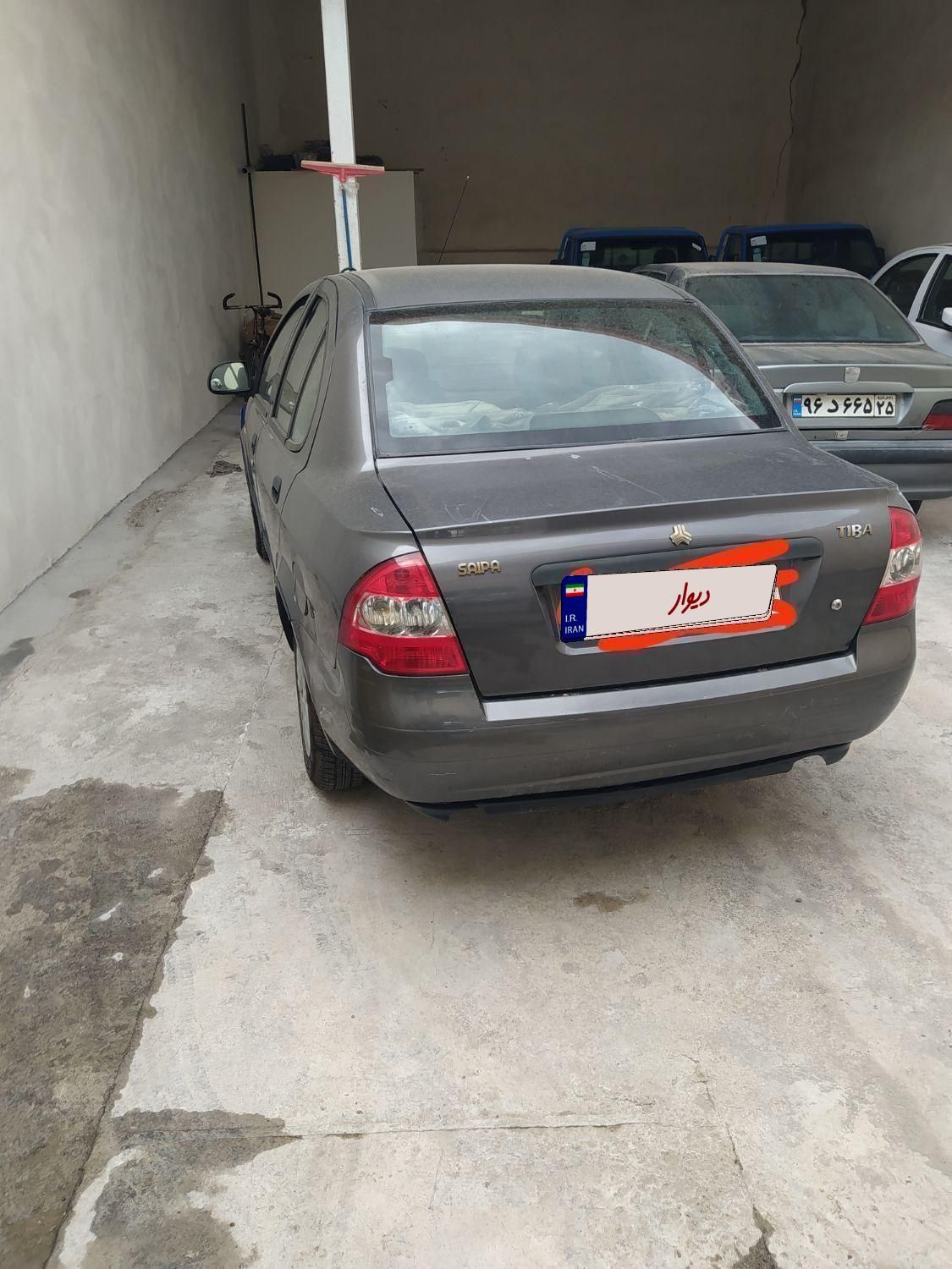 تیبا صندوق دار EX - 1393