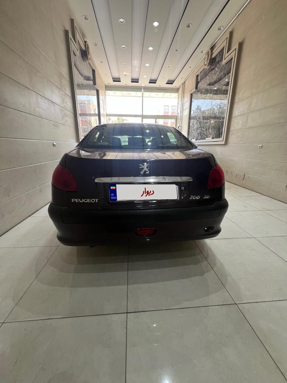 پژو ۲۰۶ صندوق دار v8 - 1392
