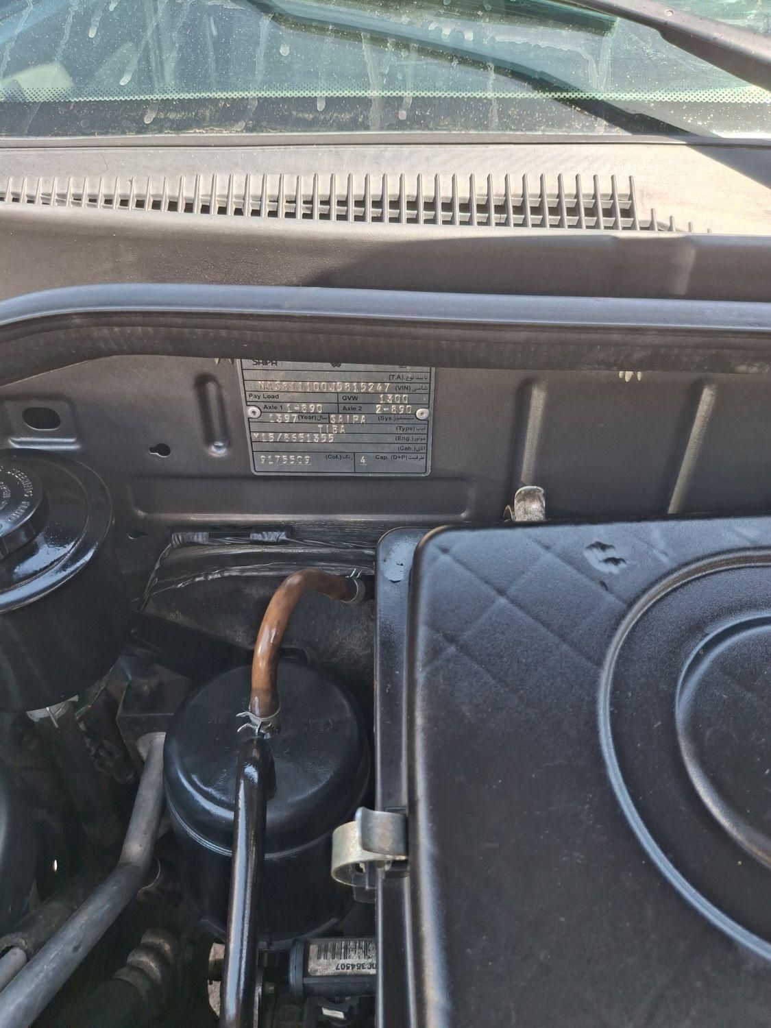 تیبا صندوق دار SX - 1397