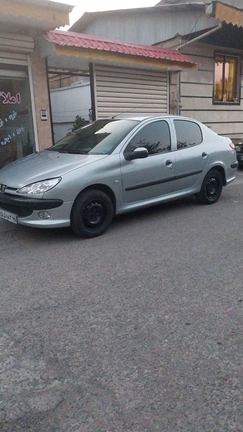 پژو ۲۰۶ صندوق دار v8 - 1385