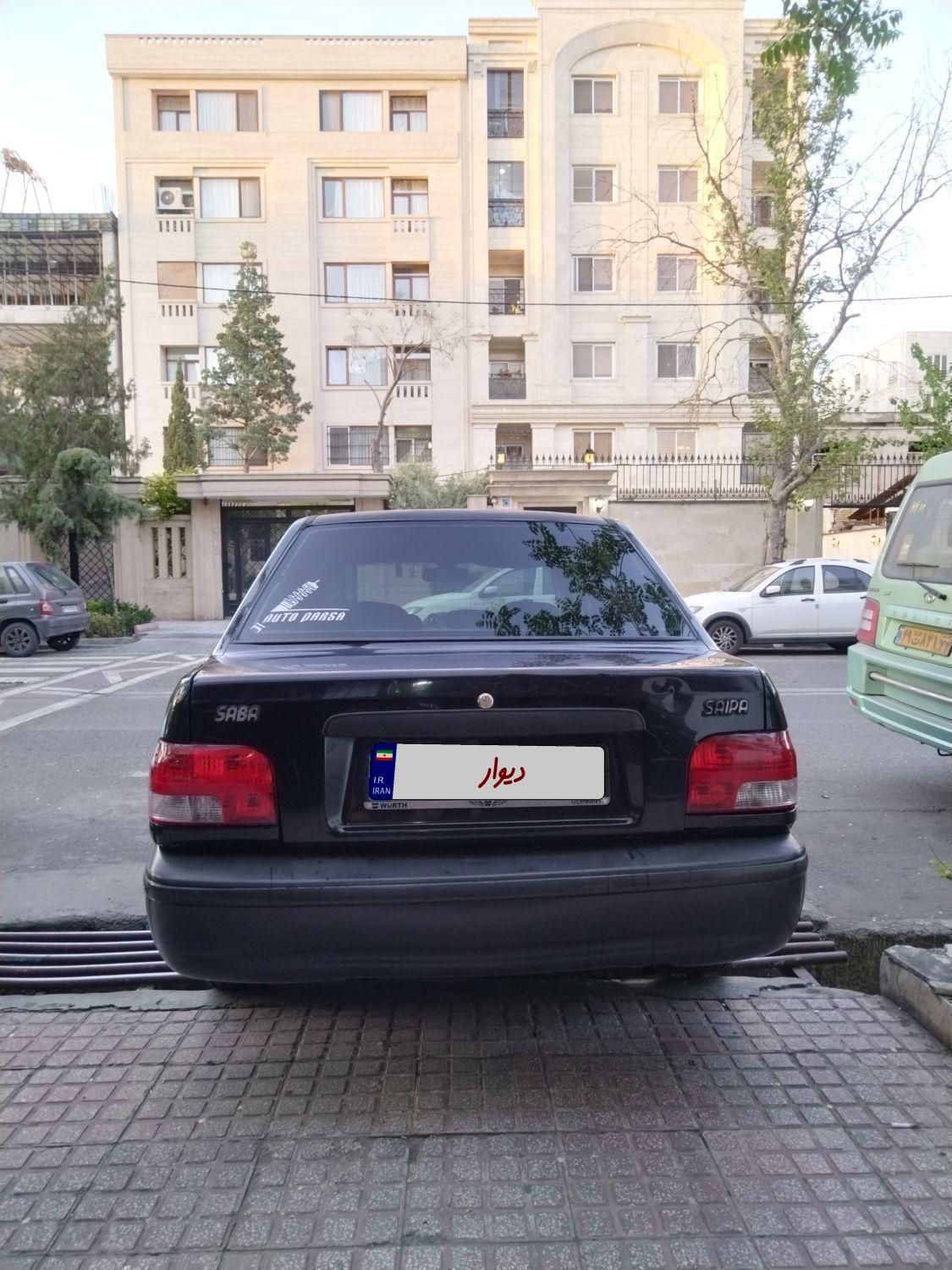پراید صبا بنزینی - 1386