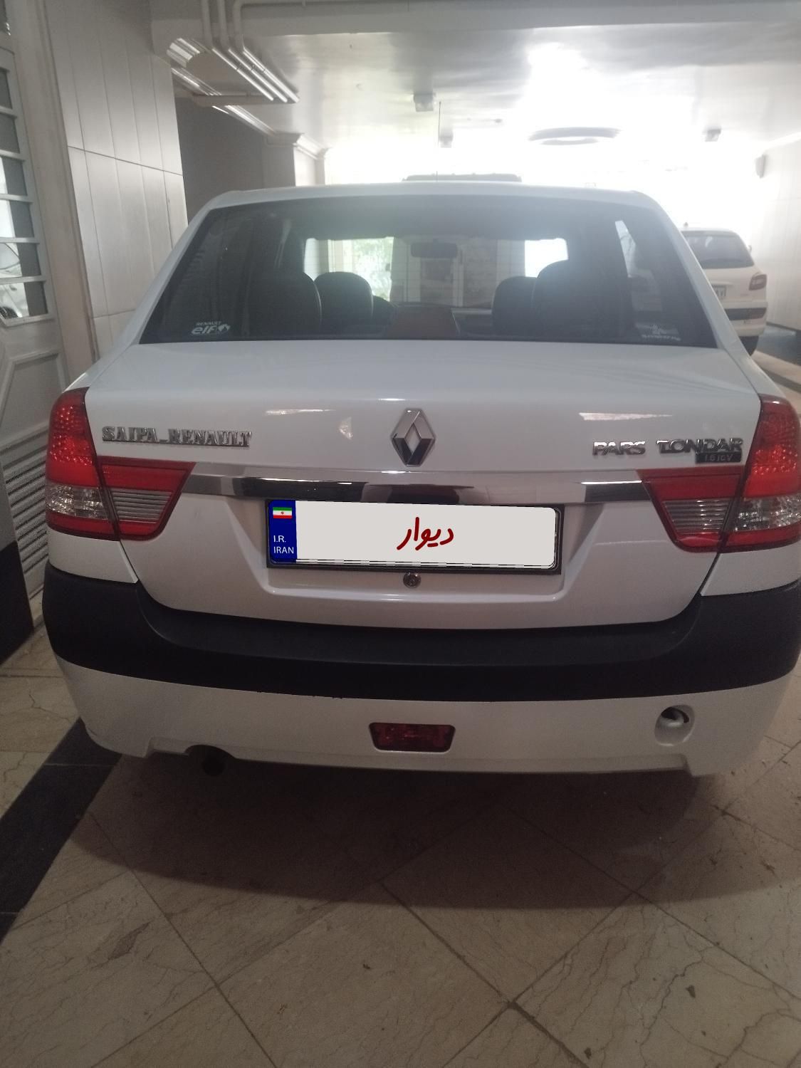 رنو پارس تندر گیربکس JHQ + مولتی مدیا - 1398