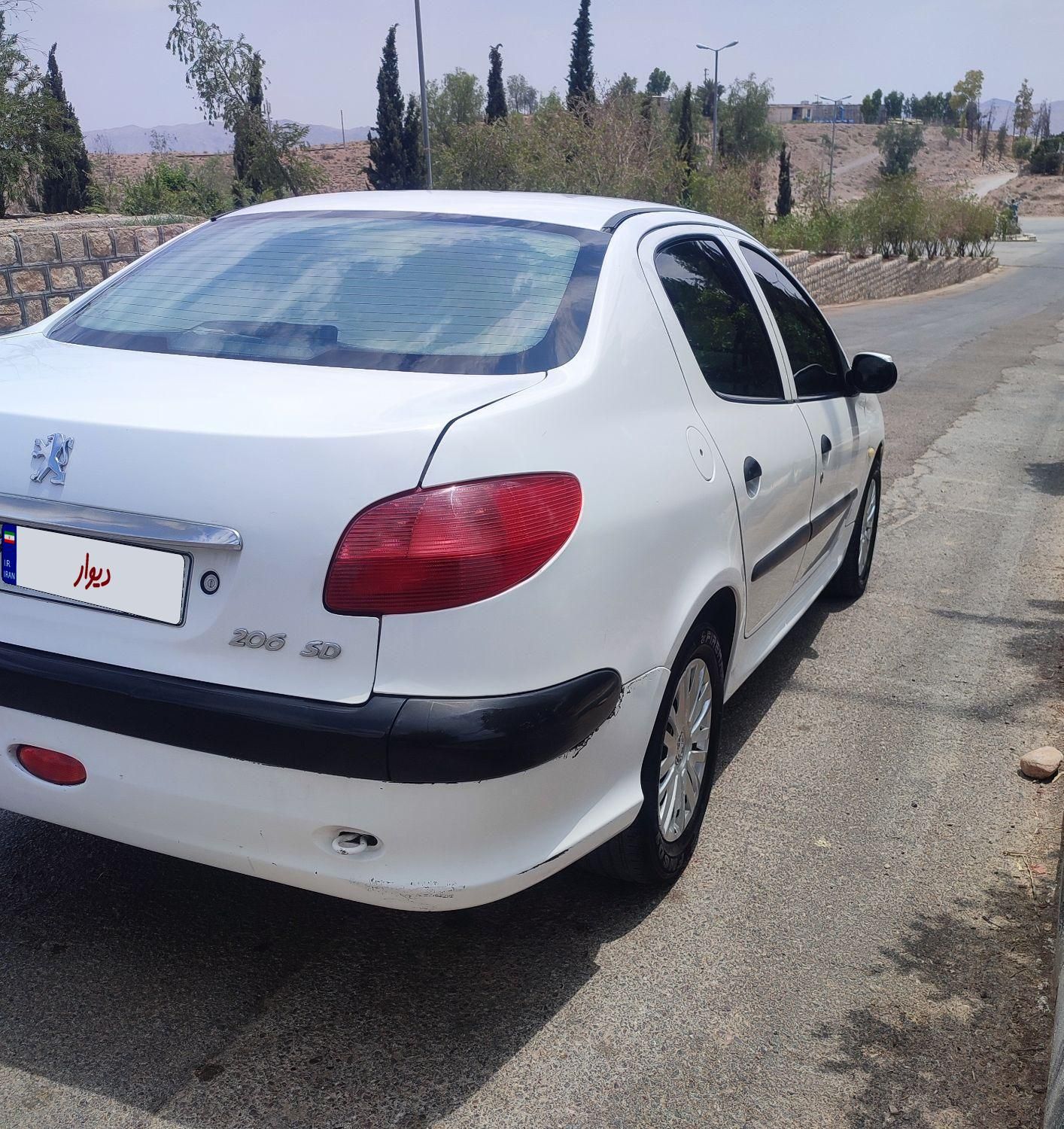 پژو ۲۰۶ صندوق دار v20 - 1390