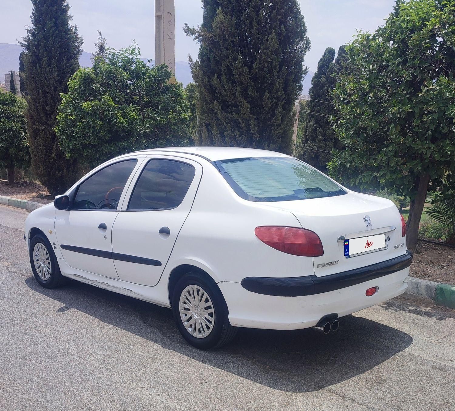 پژو ۲۰۶ صندوق دار v20 - 1390