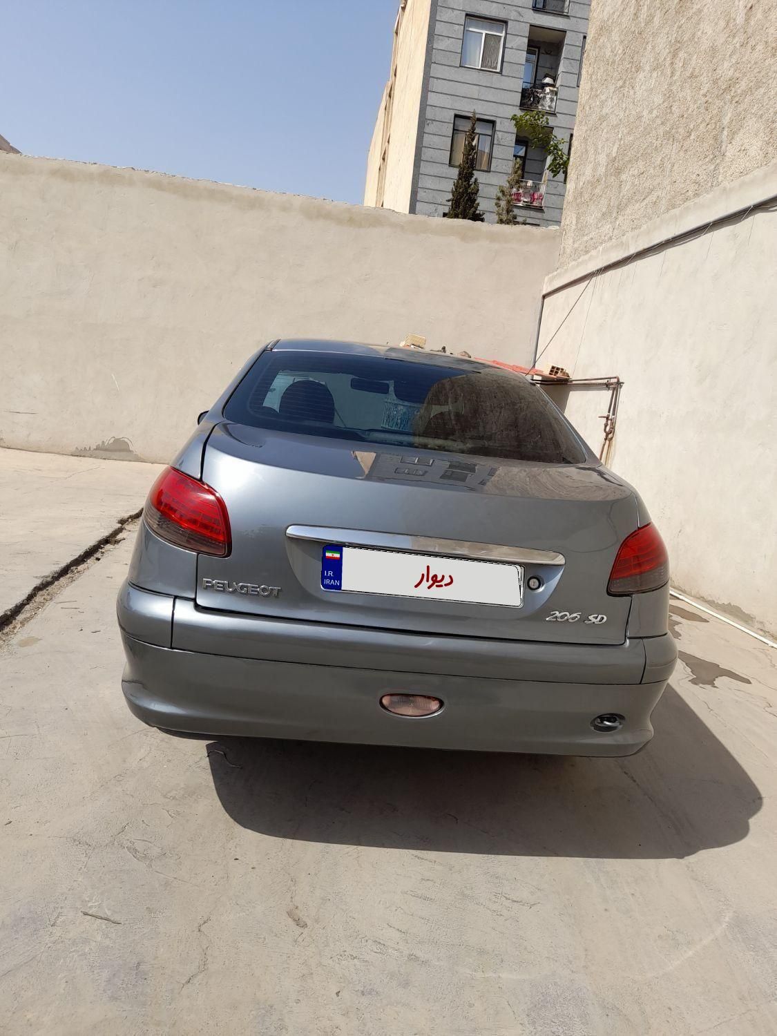 پژو ۲۰۶ صندوق دار v19 - 1389