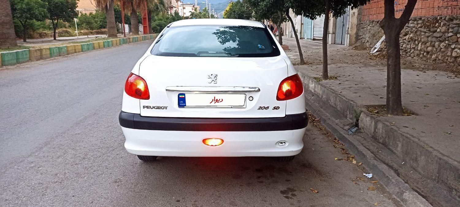 پژو ۲۰۶ صندوق دار v1 - 1390