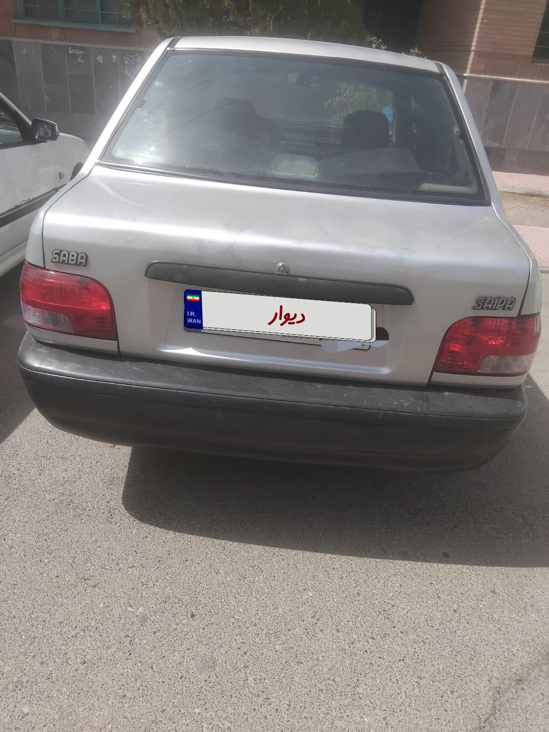 پراید صبا بنزینی - 1386