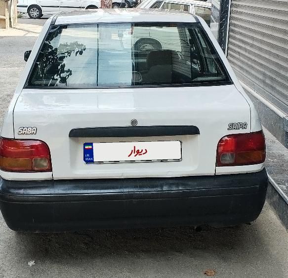پراید صبا بنزینی - 1387