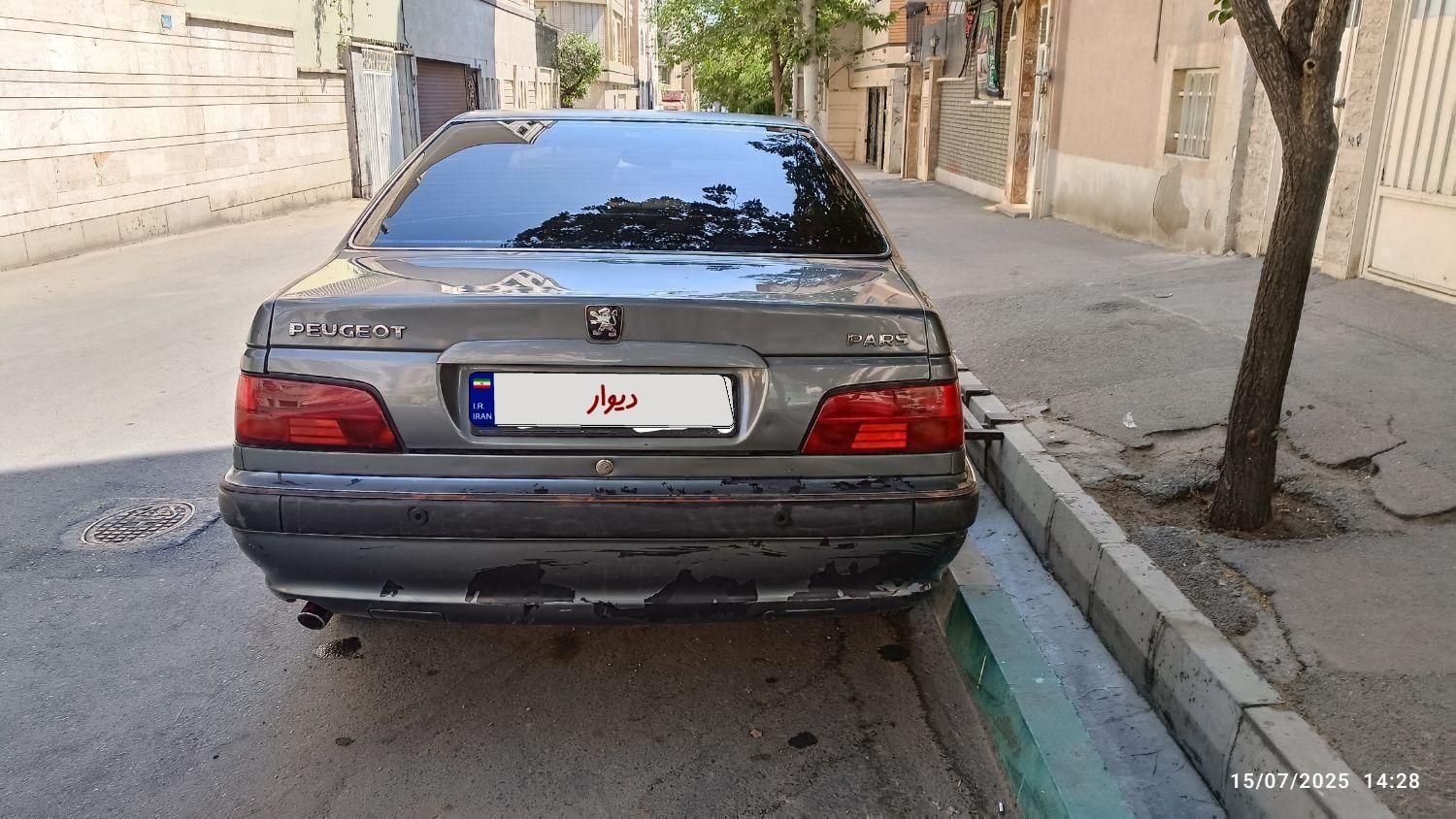 پژو پارس ELX-XU7P سفارشی - 1395