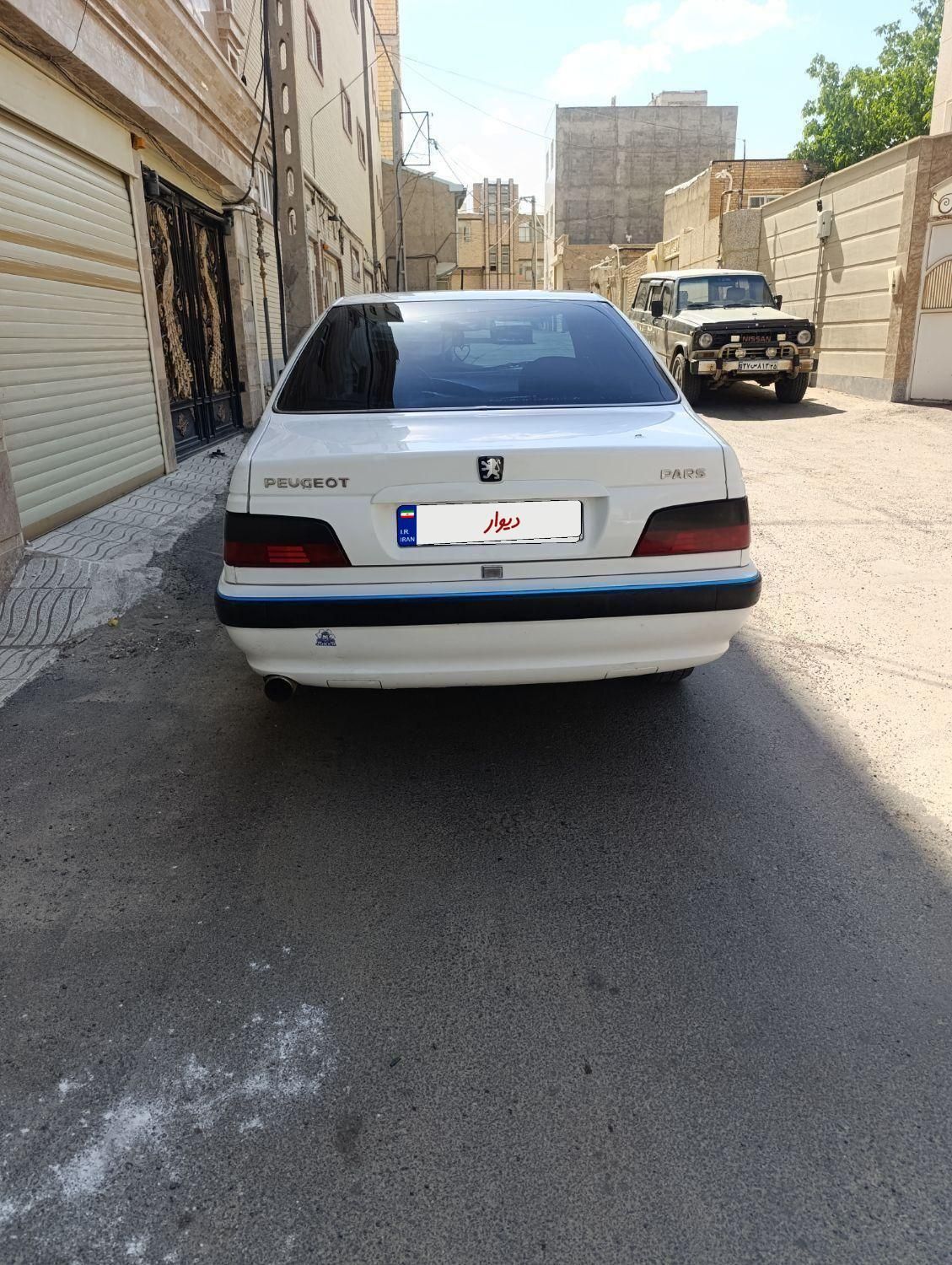 پژو پارس دوگانه سوز - 1391