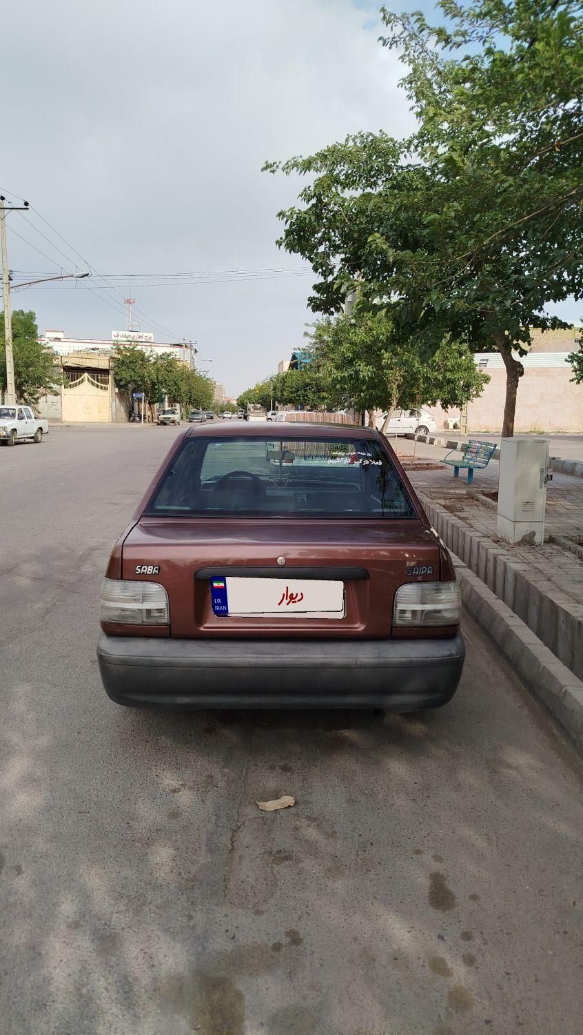 پراید صبا بنزینی - 1386