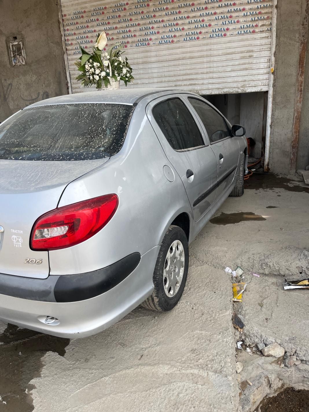 پژو ۲۰۶ صندوق دار v8 - 1385