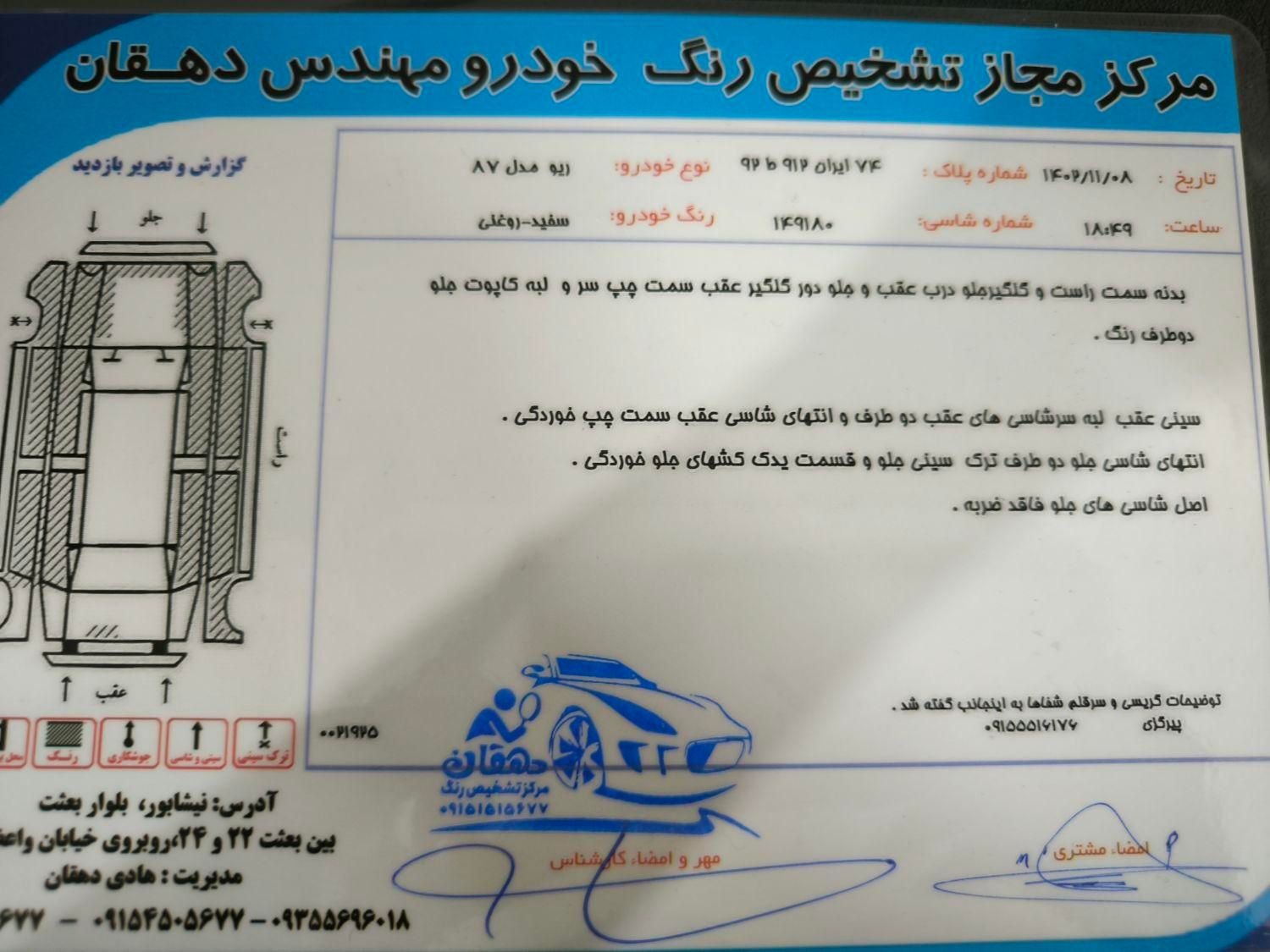 کیا ریو مونتاژ دنده ای LS - 1387