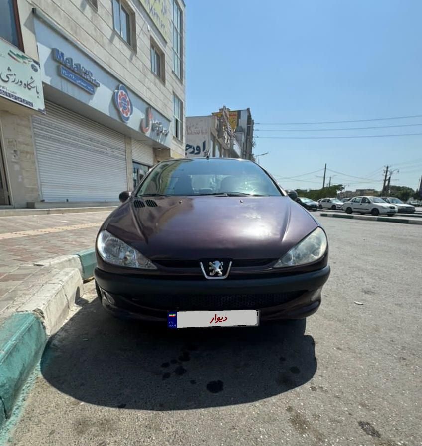 پژو ۲۰۶ صندوق دار v8 - 1389
