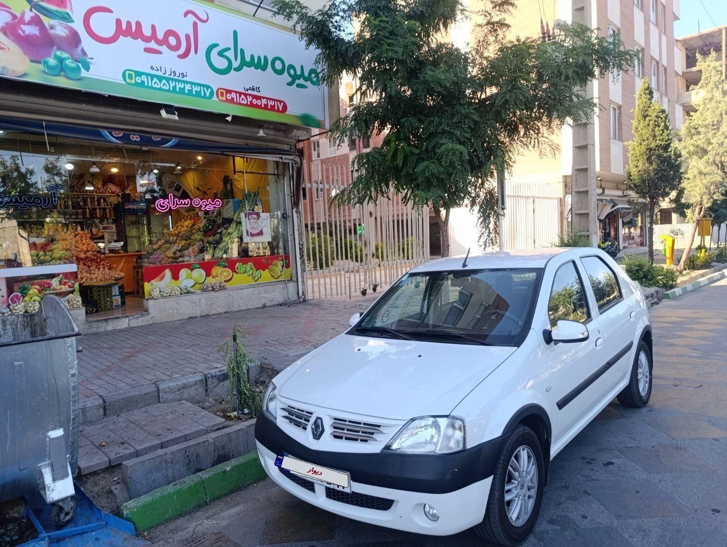 رنو پارس تندر گیربکس JHQ + مولتی مدیا - 1393