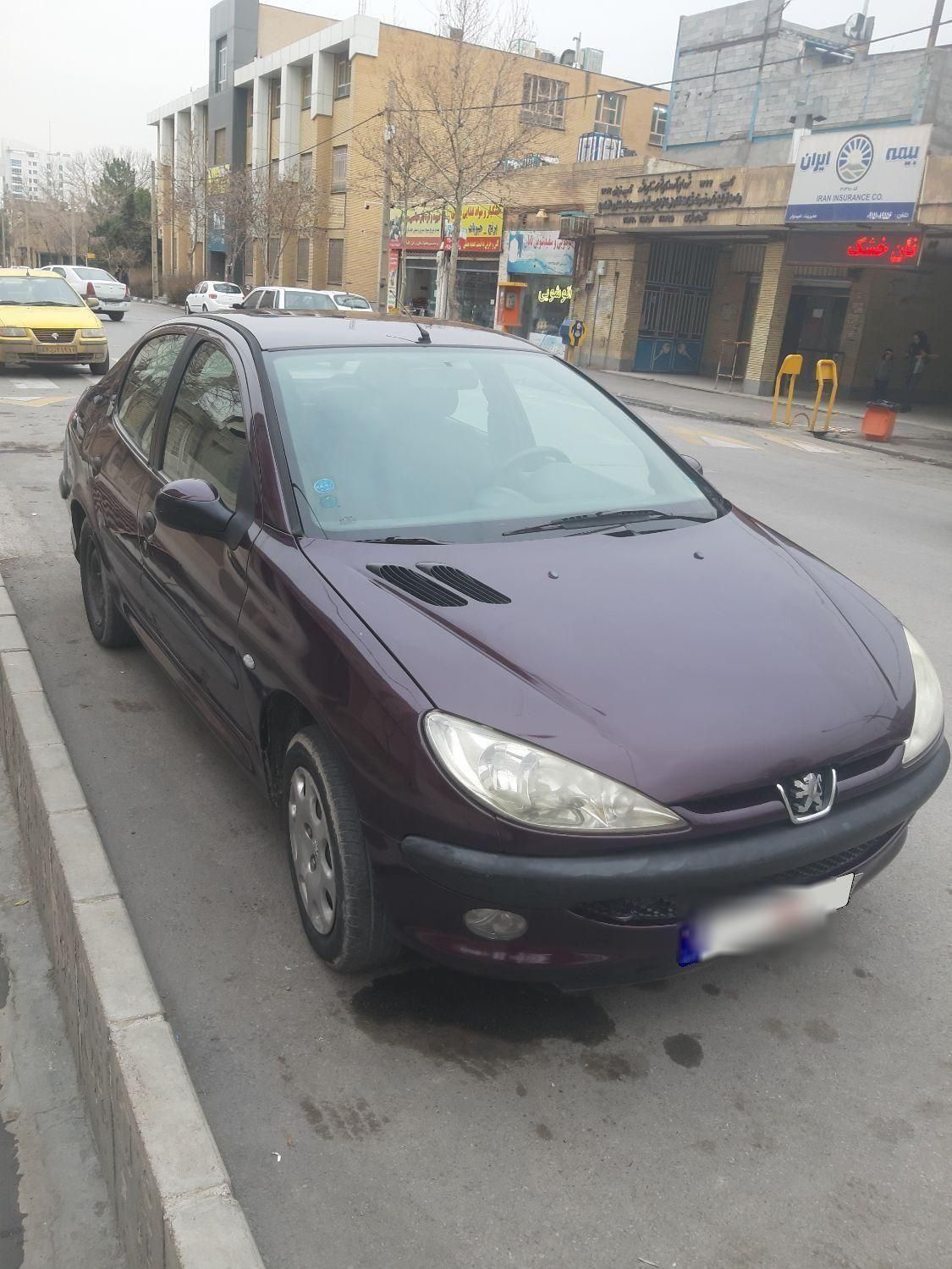 پژو ۲۰۶ صندوق دار v8 - 1390