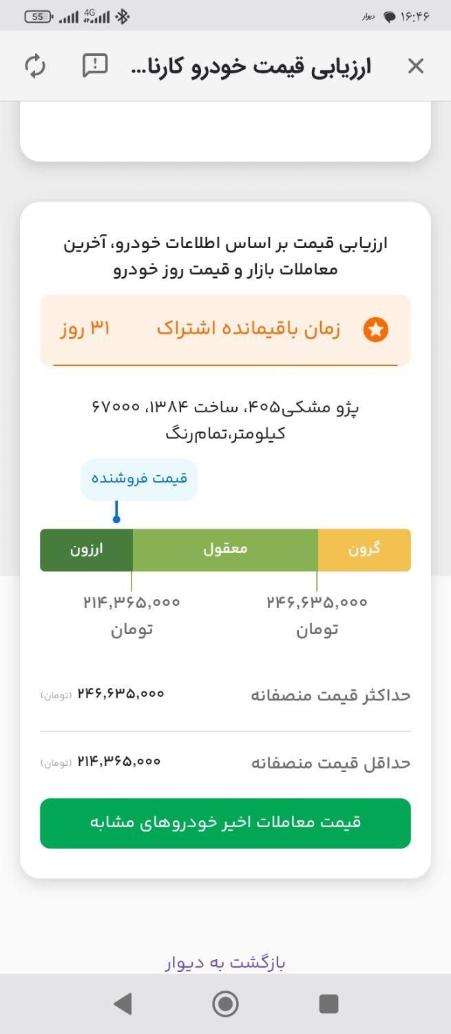 پژو 405 GLX - 1384