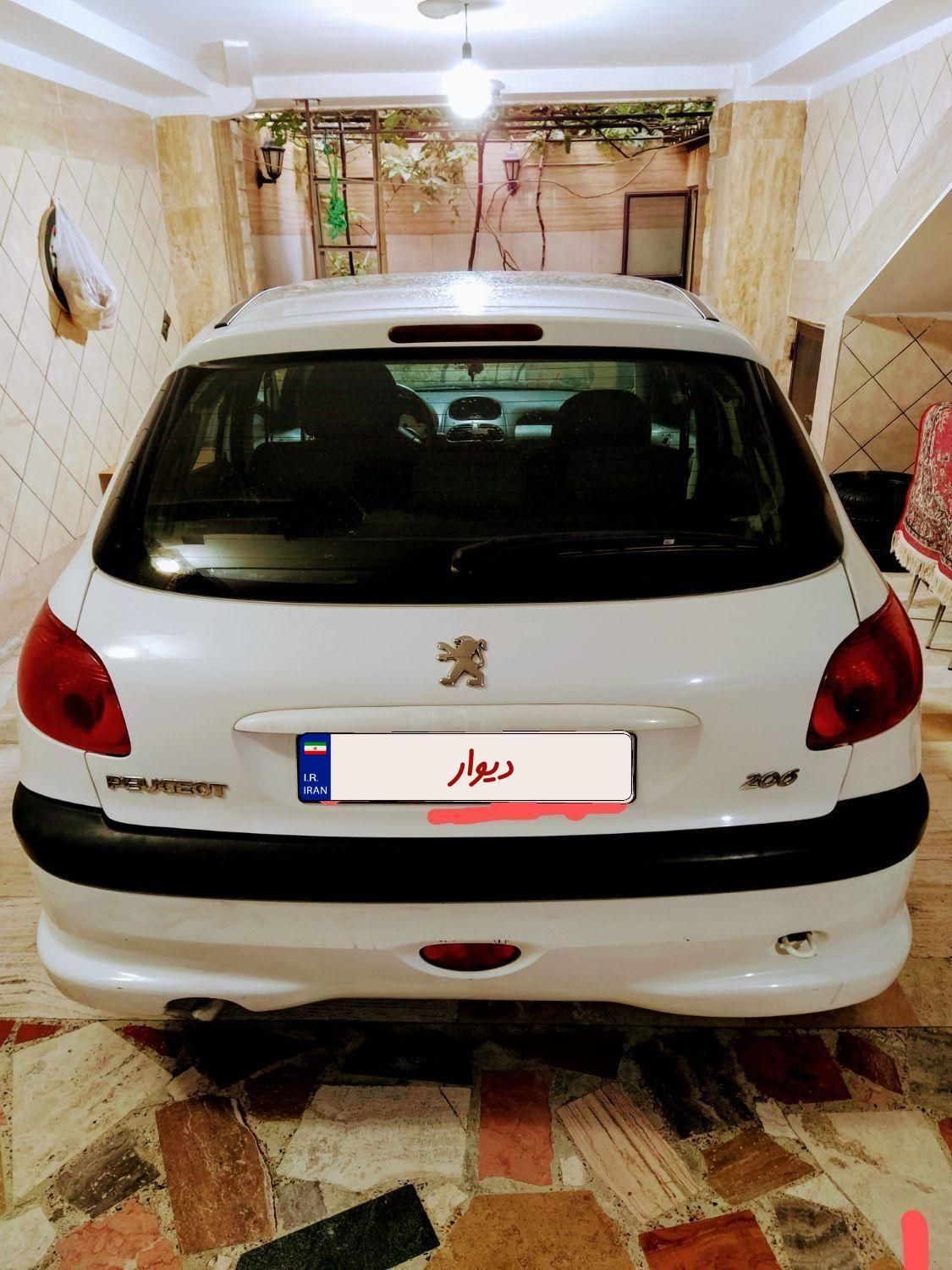 پژو 206 تیپ 5 - 1398
