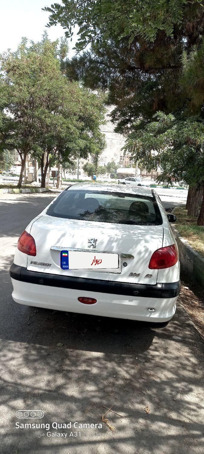 پژو ۲۰۶ صندوق دار v8 - 1393