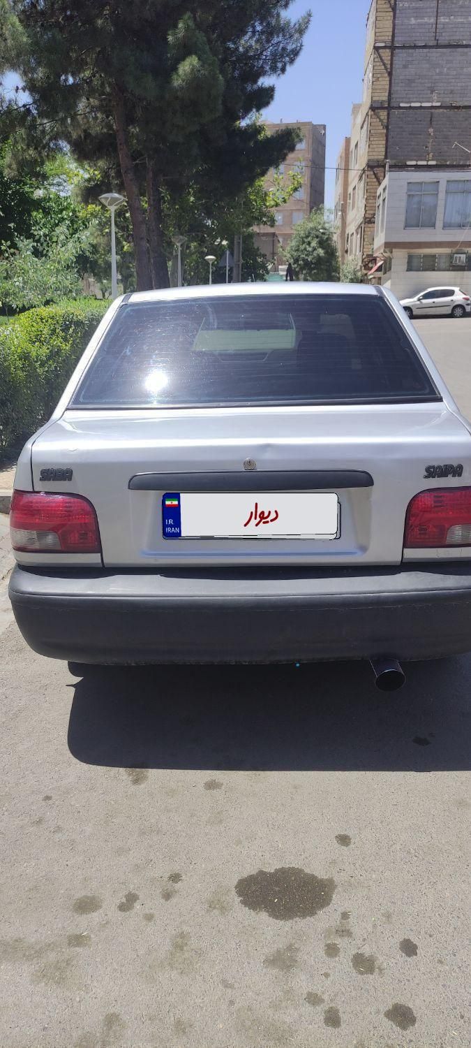 پراید صبا بنزینی - 1387