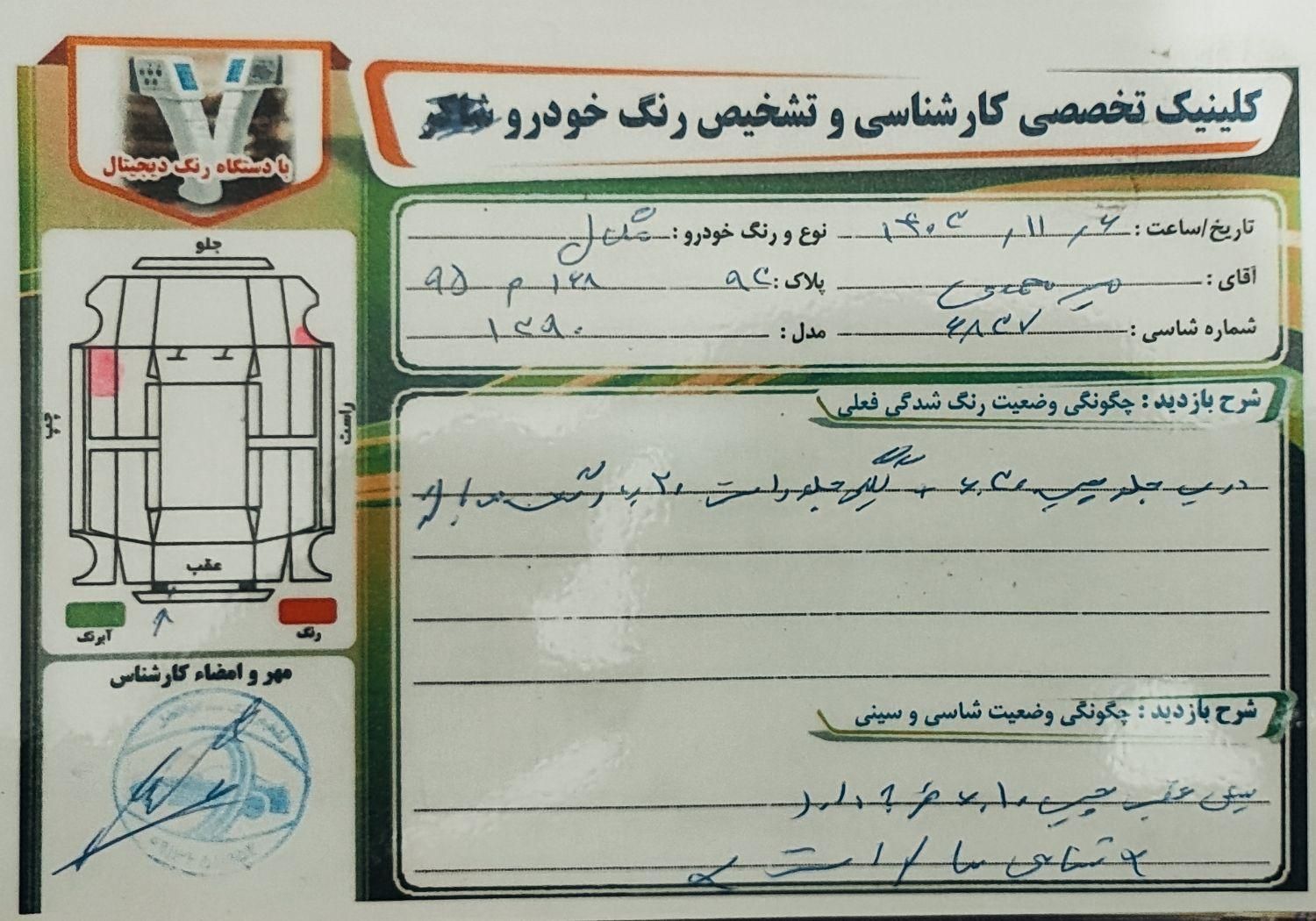 رنو مگان وارداتی اتوماتیک 2000 - 2007