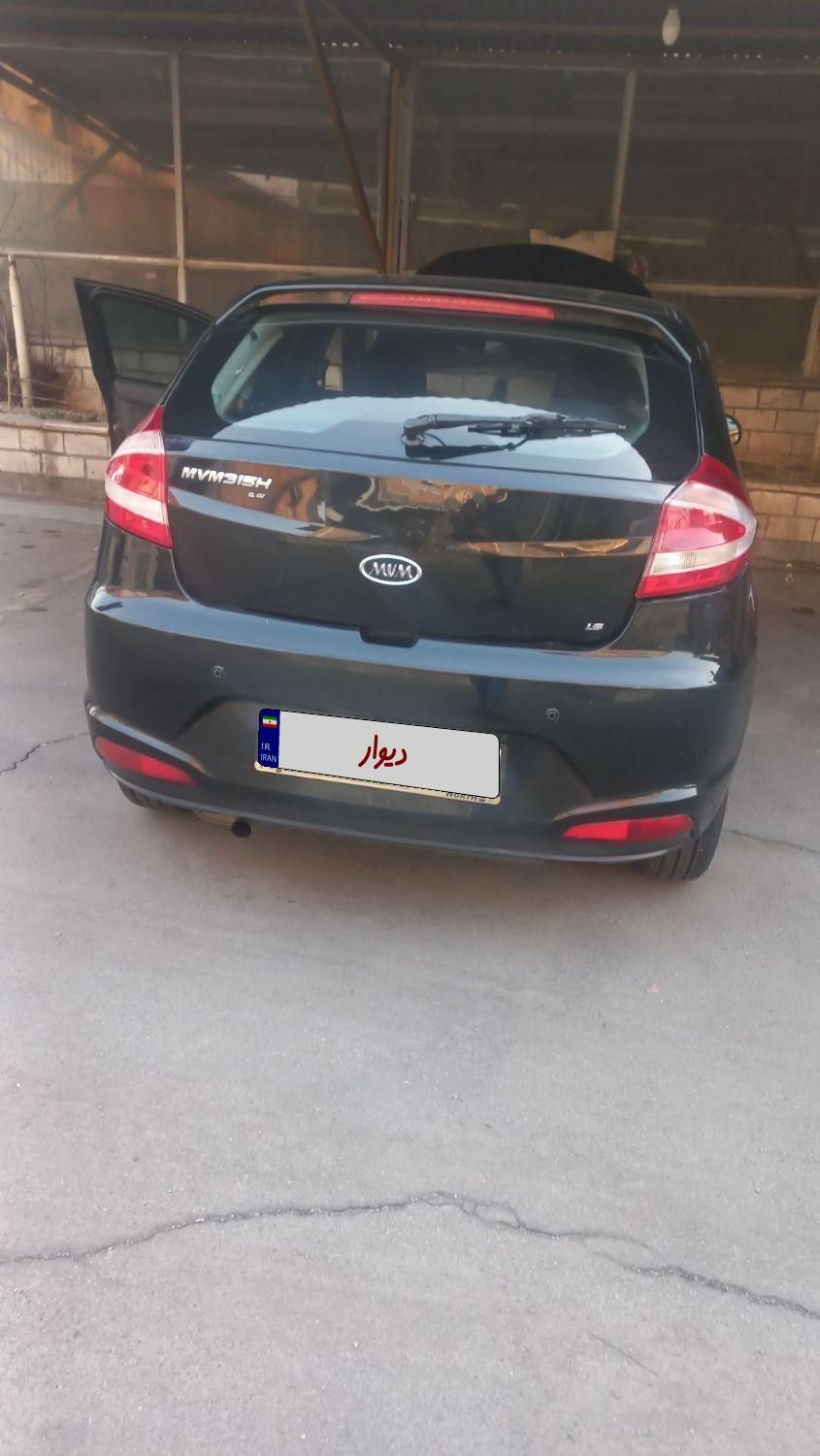 ام وی ام 315 هاچ بک اسپرت لاکچری - 1395