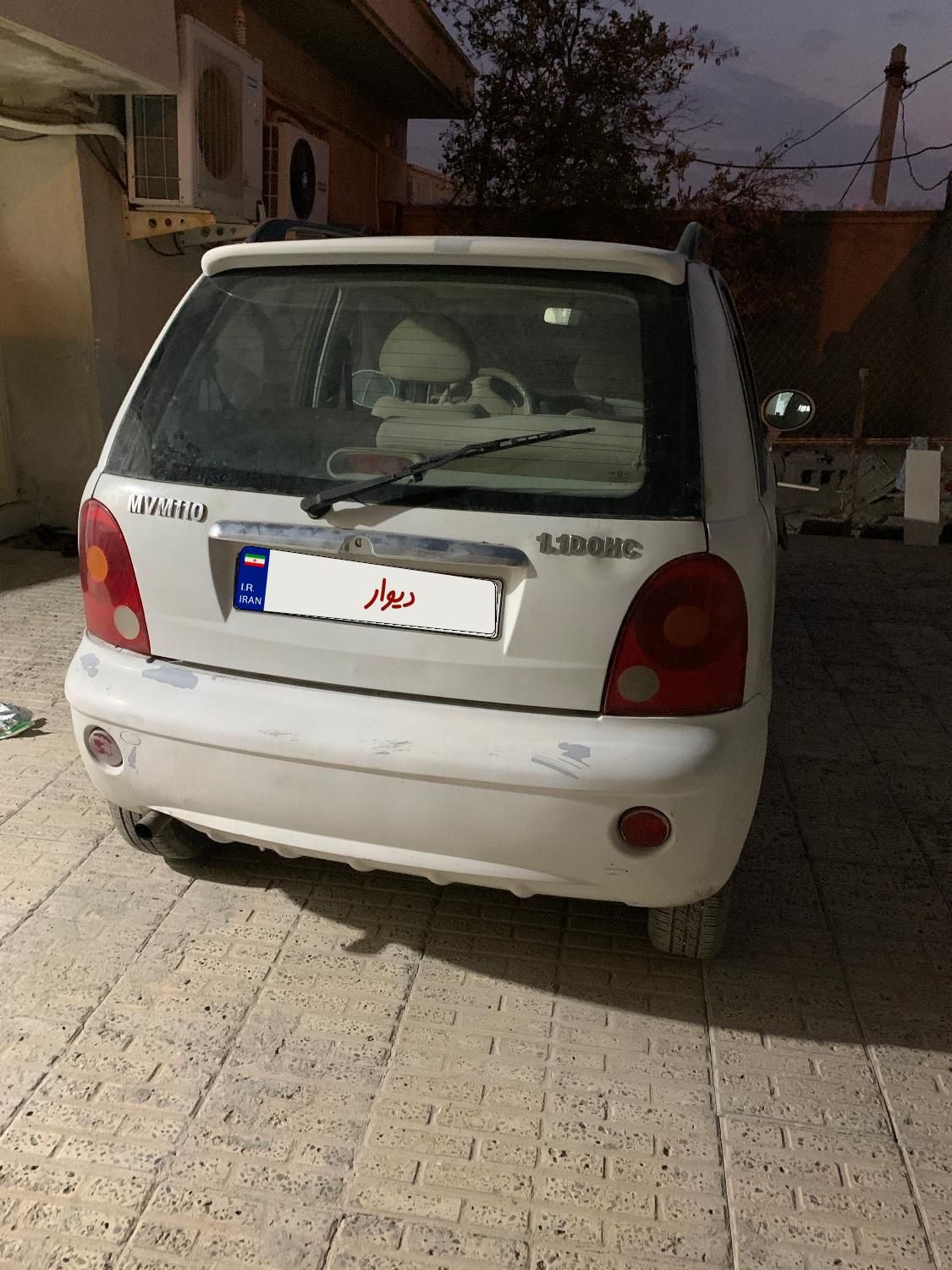 ام وی ام 110 چهار سیلندر دنده ای - 1393