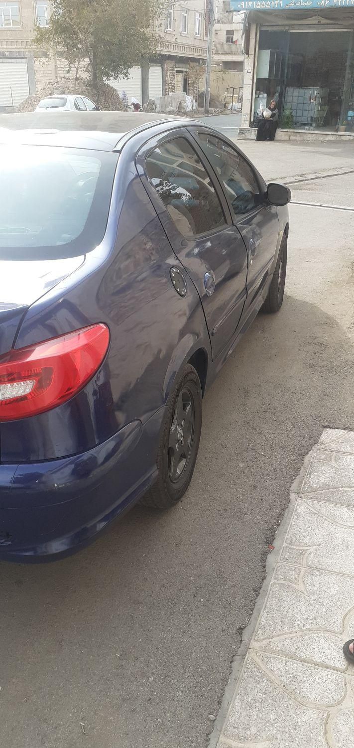 پژو ۲۰۶ صندوق دار v8 - 1389