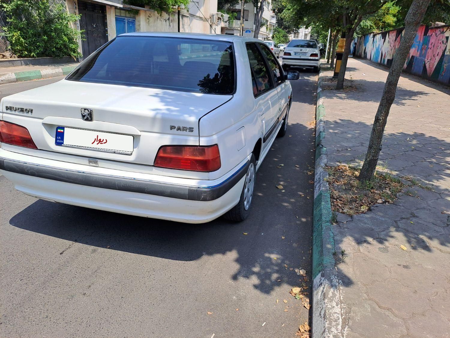 پژو پارس دوگانه سوز - 1387