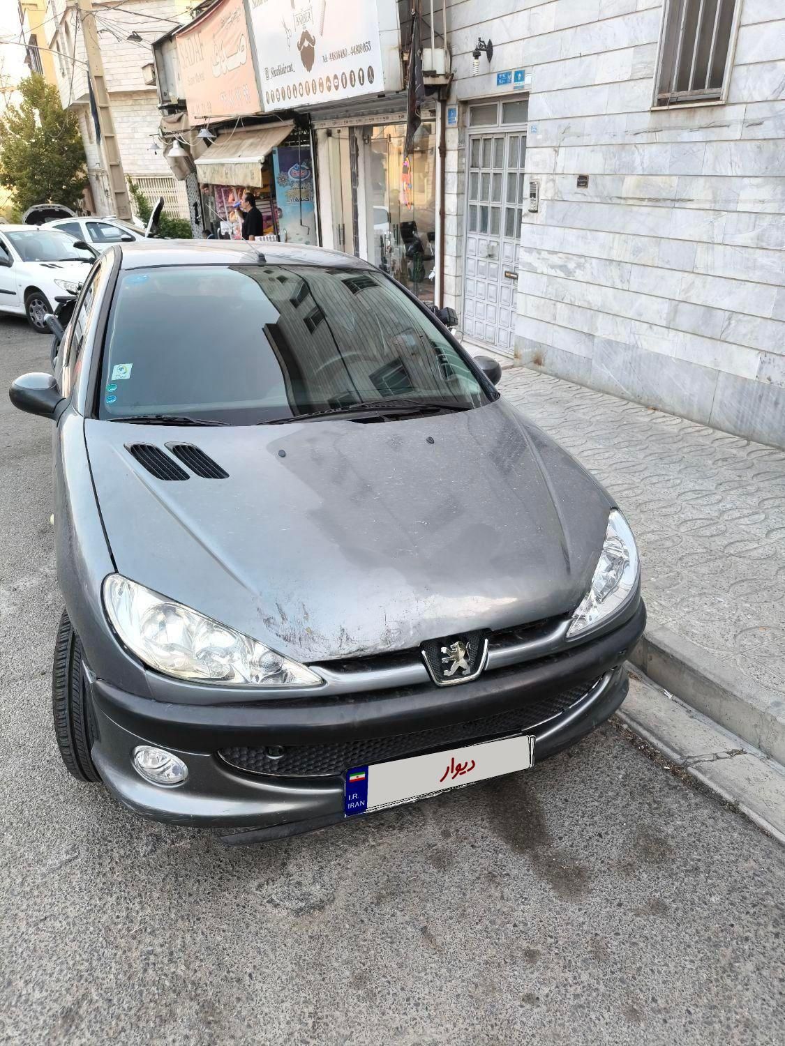 پژو ۲۰۶ صندوق دار v8 - 1385