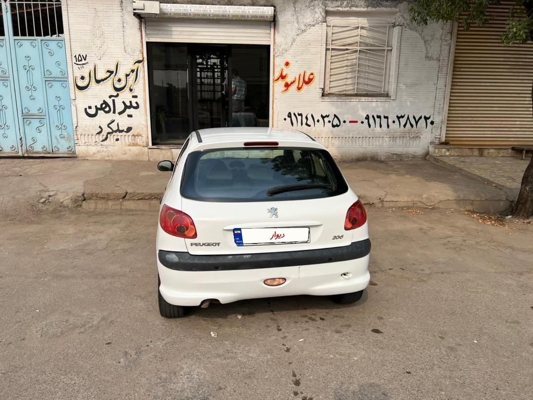 پژو 206 تیپ 2 - 1395