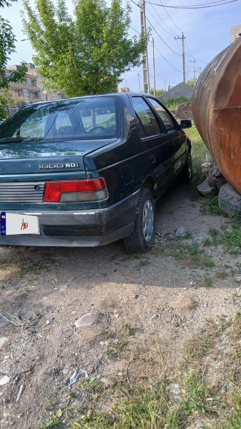 پژو آردی دوگانه سوز CNG - 1382