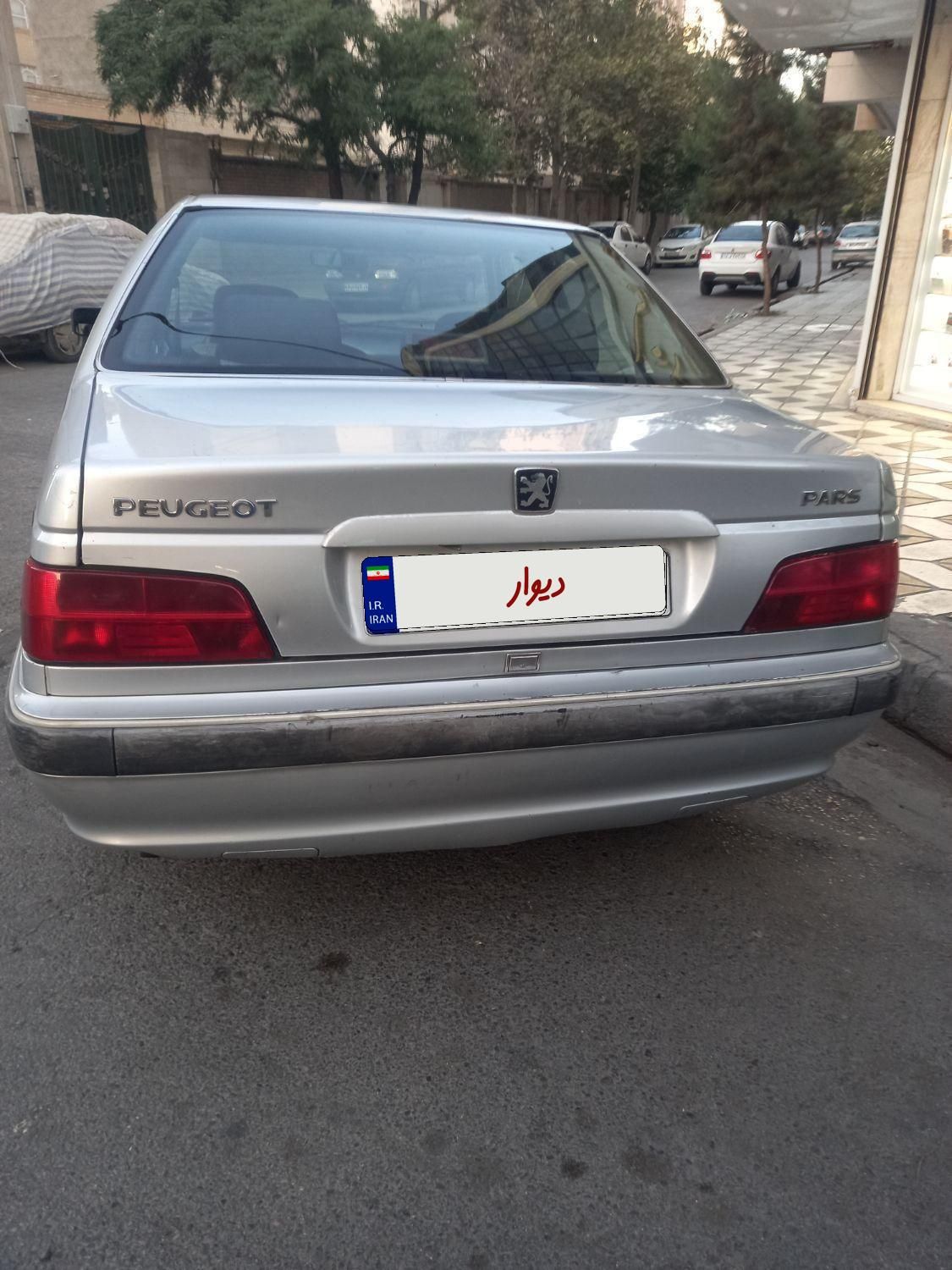 پژو پارس دوگانه سوز - 1386