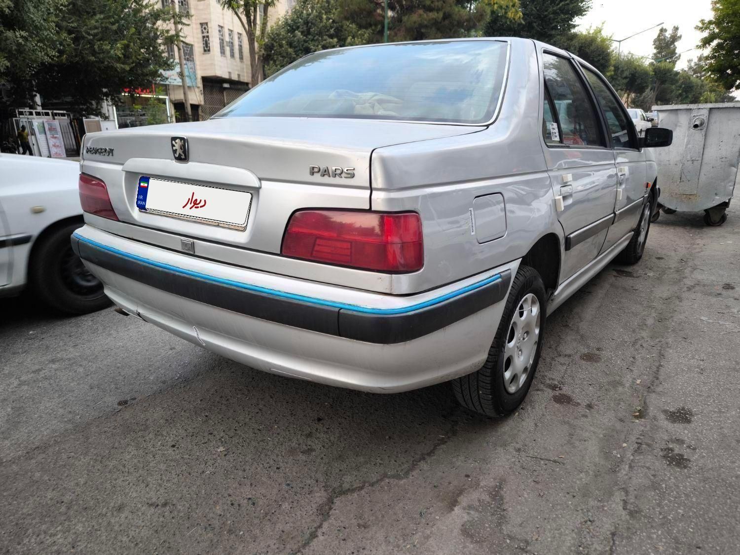 پژو پارس دوگانه سوز - 1389