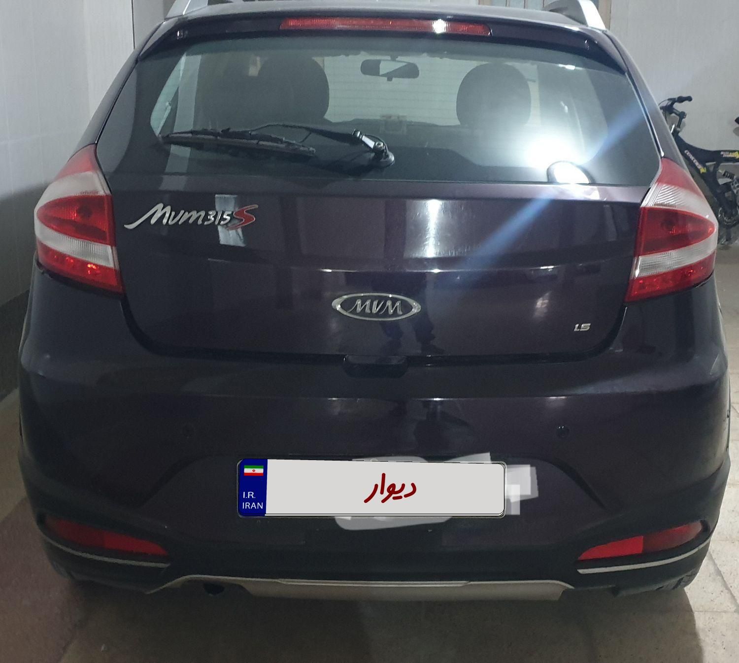 ام وی ام 315 هاچ بک اسپرت اکسلنت - 1397