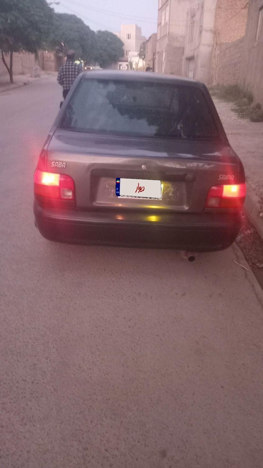 پراید صبا بنزینی - 1386