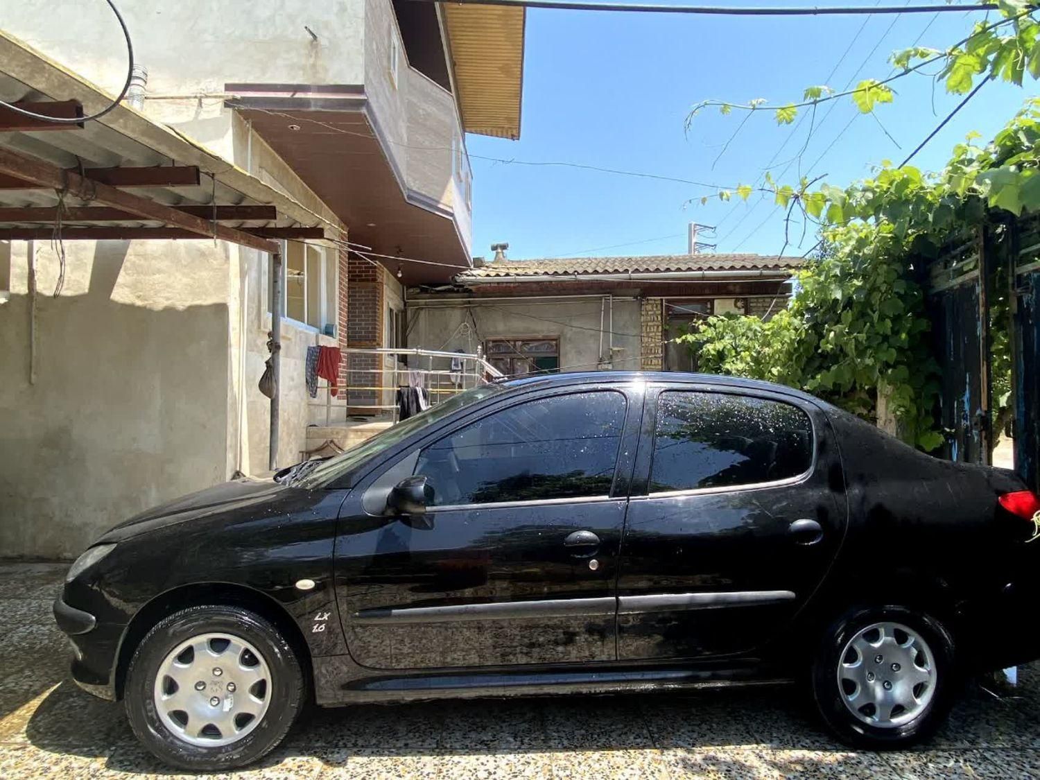 پژو ۲۰۶ صندوق دار v8 - 1396