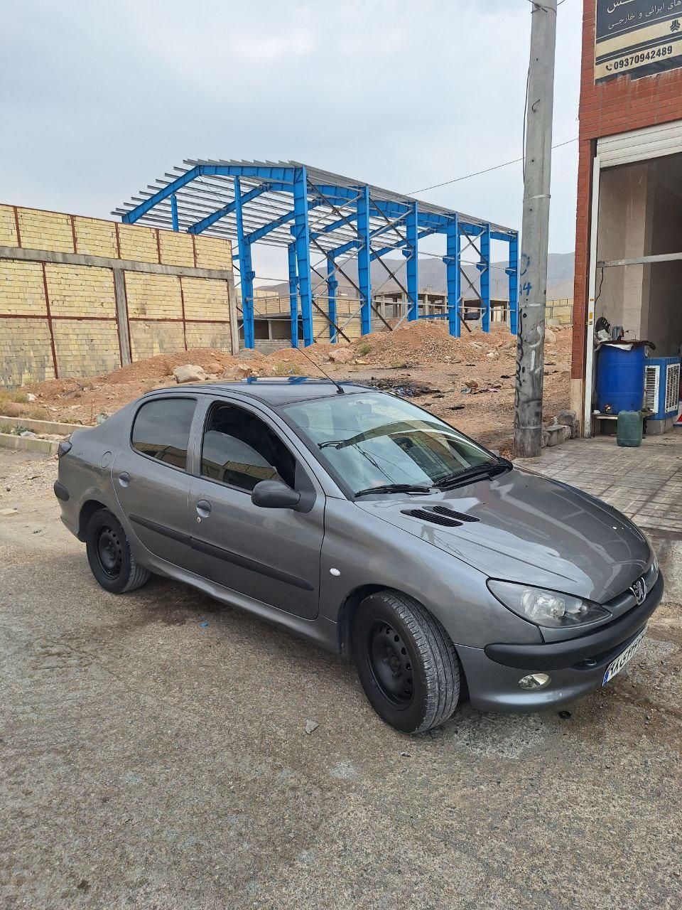 پژو ۲۰۶ صندوق دار v8 - 1386