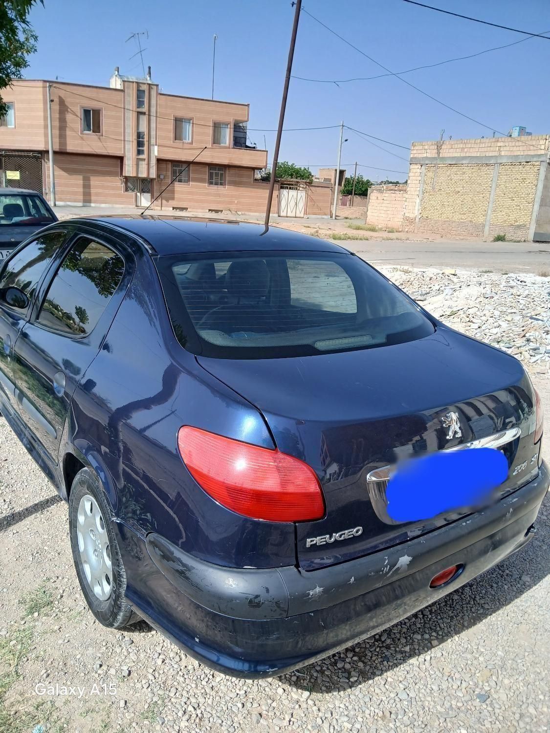 پژو ۲۰۶ صندوق دار v1 - 1386