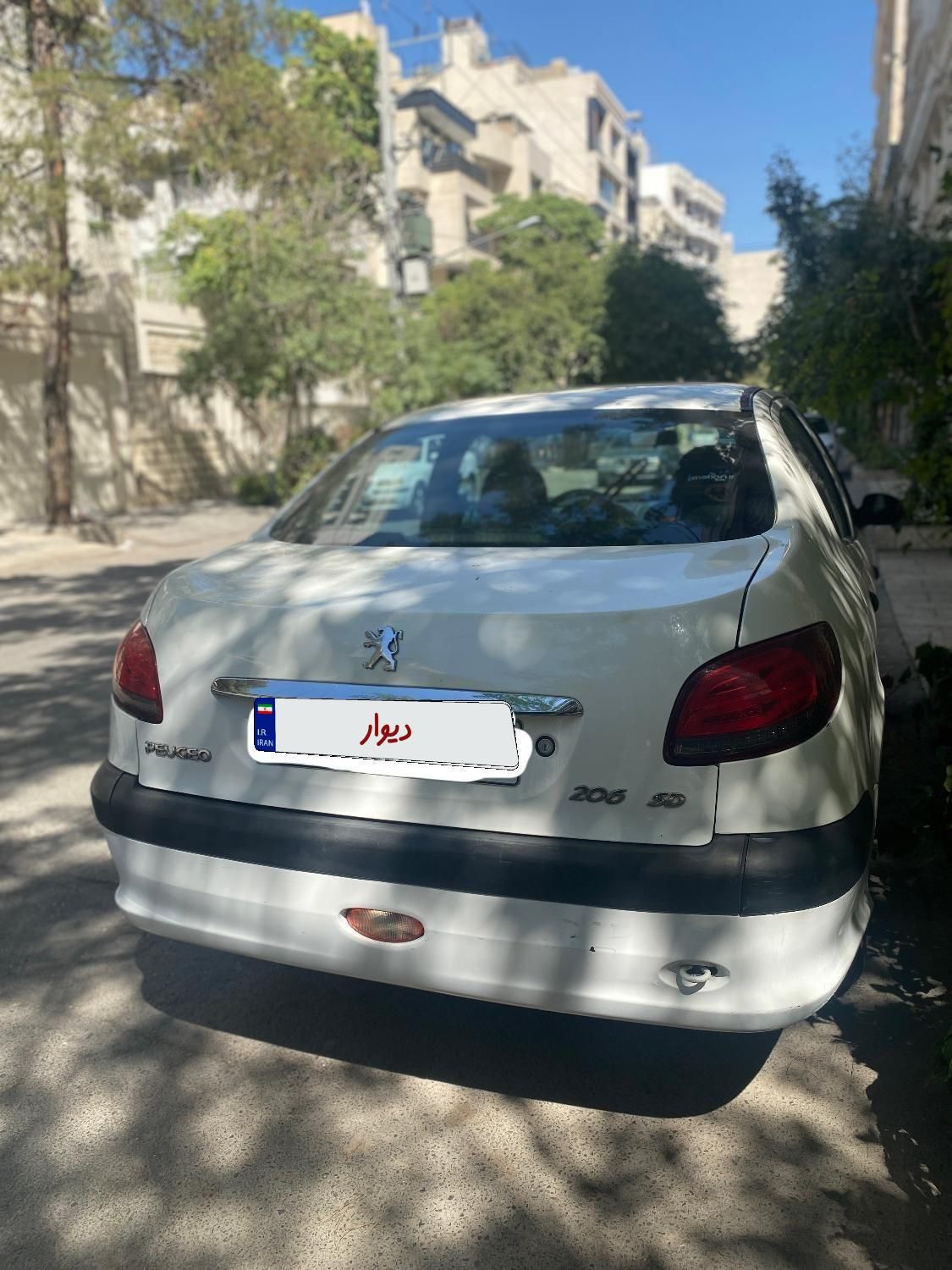 پژو 206 تیپ 5 - 1389